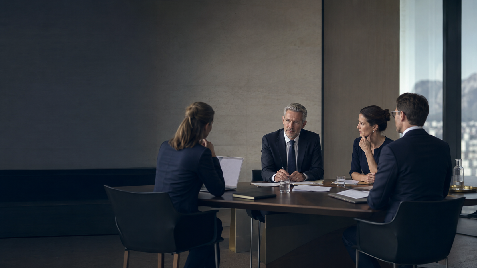 Counsel-Sprechstunde am Tisch